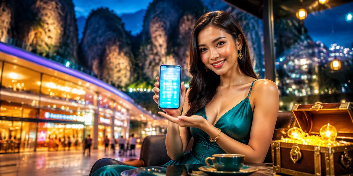 Pengguna membuat deposit dalam Ringgit Malaysia untuk pertaruhan sukan maya 821 di Ipoh