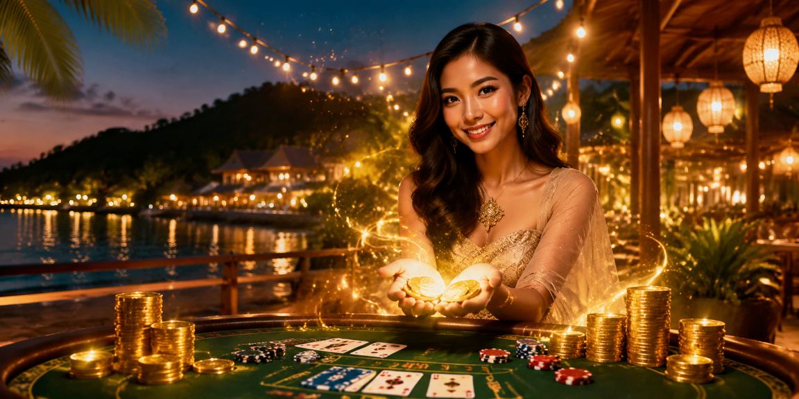 Meja baccarat kasino langsung dengan dealer profesional di 821