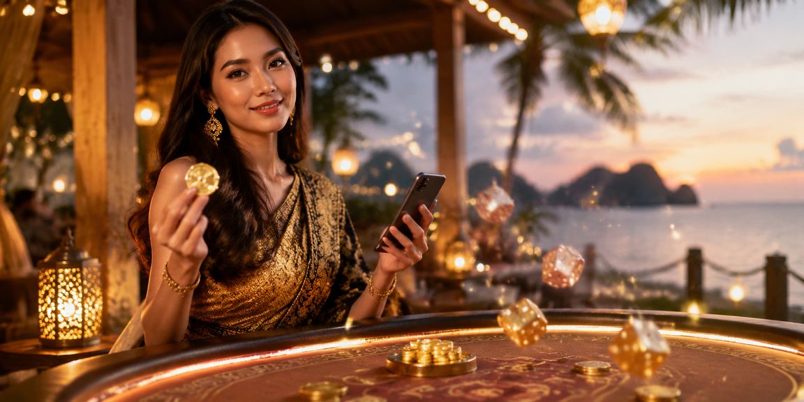 Paparan permainan sukan maya dan dadu di platform 821