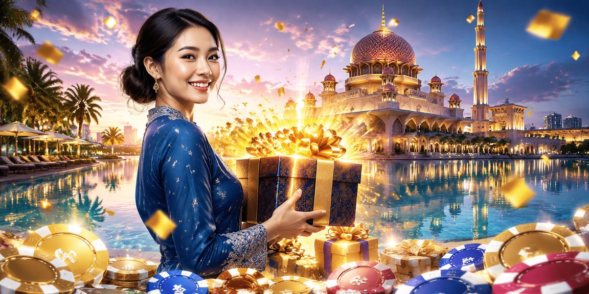 Pengguna berbaju kurung mengakses aplikasi kasino 821 di Putrajaya dengan mudah alih